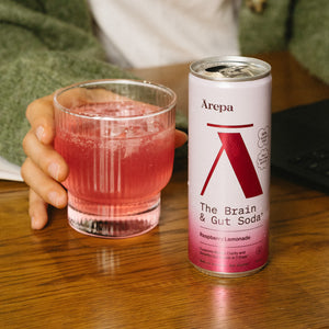 The Brain & Gut Soda⁺ Raspberry Lemonade
