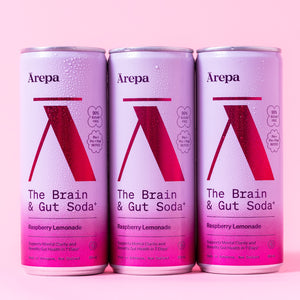 The Brain & Gut Soda⁺ Raspberry Lemonade