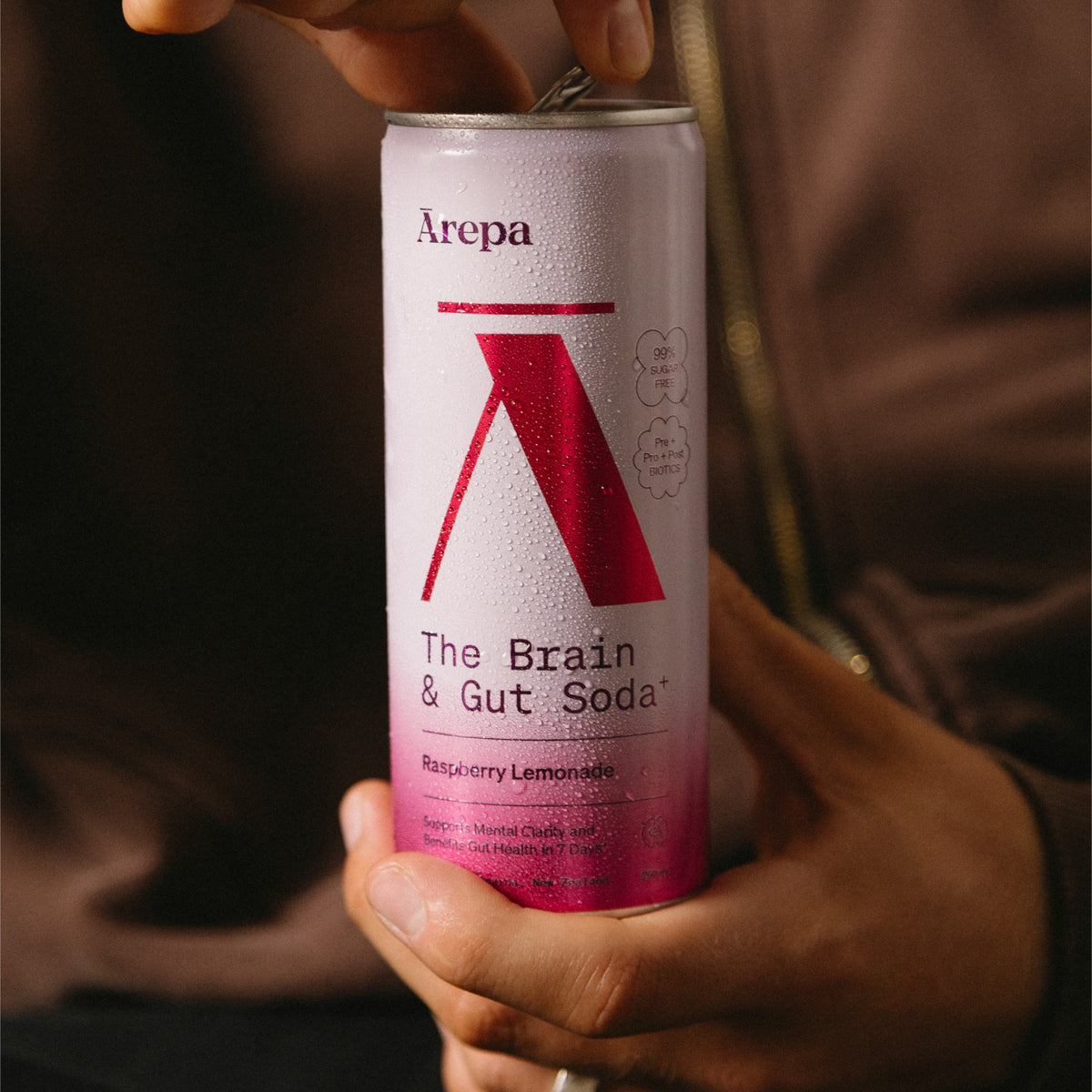 The Brain & Gut Soda⁺ Raspberry Lemonade