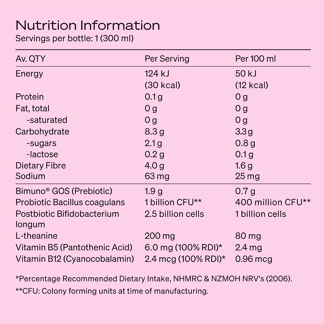 The Brain & Gut Soda⁺ Raspberry Lemonade